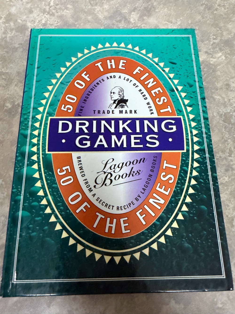 50 of the Finest Drinking Games hardback book